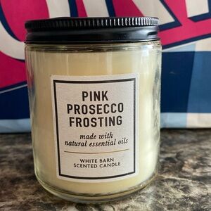 Bath & Body Works single Pink Prosecco Frosting wick candles